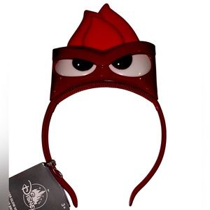 Disney pixar Anger from Inside Out Light Up ears Headband NEW